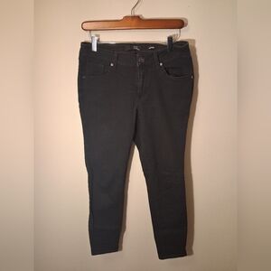 1822 Denim Women's Black Ankle Jeans